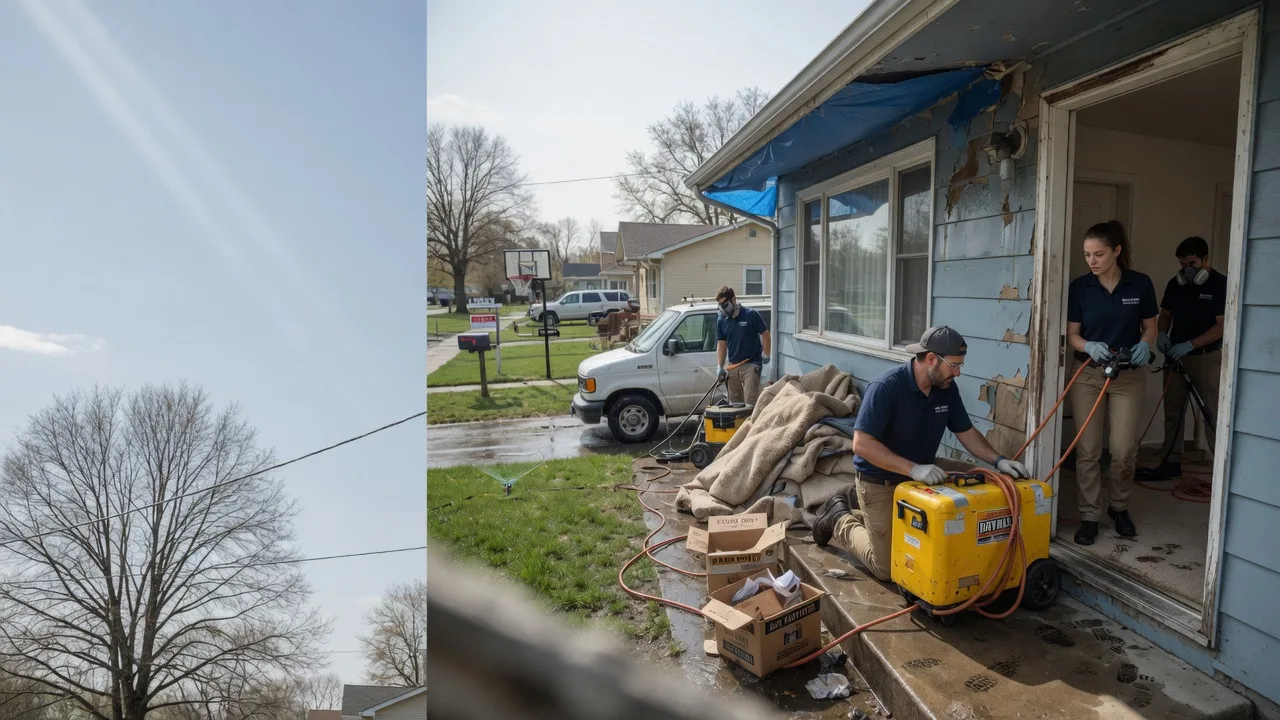 Basement Flood Cleanup in Dodson, LA near me